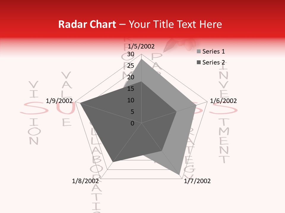 Value Word Text PowerPoint Template