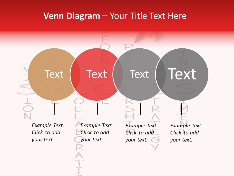 Value Word Text PowerPoint Template