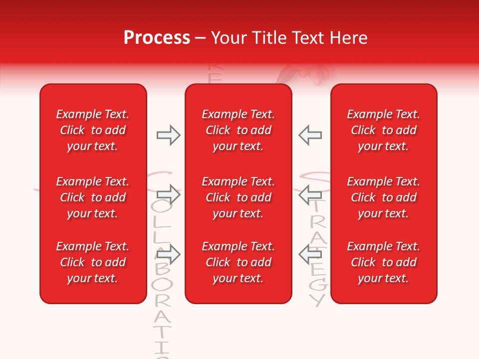 Value Word Text PowerPoint Template