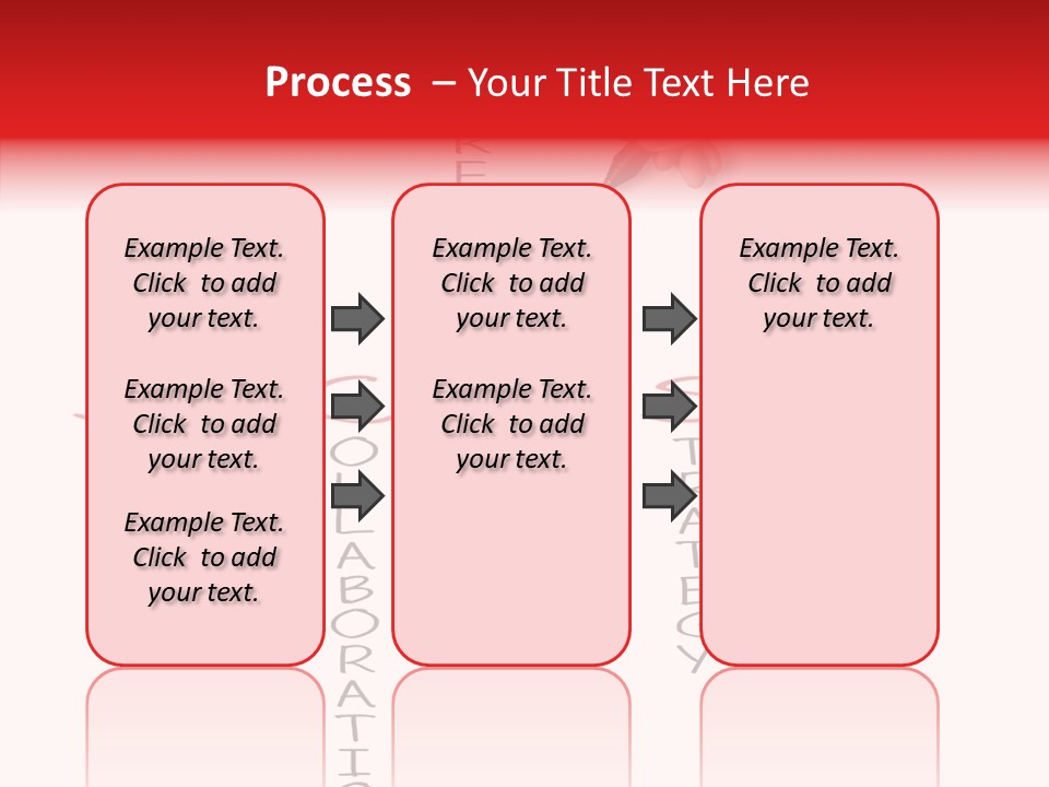 Value Word Text PowerPoint Template