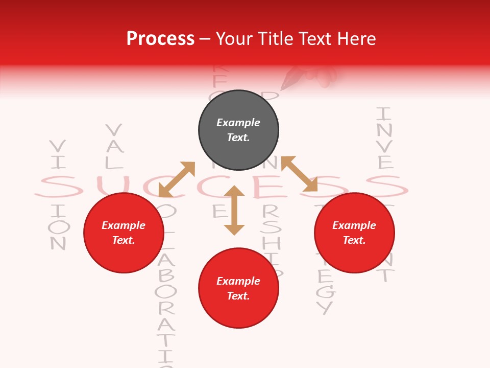 Value Word Text PowerPoint Template