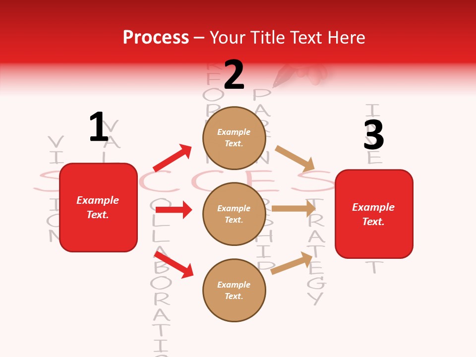 Value Word Text PowerPoint Template