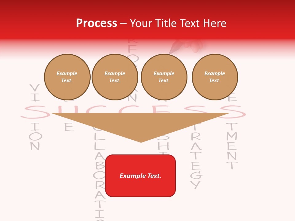 Value Word Text PowerPoint Template