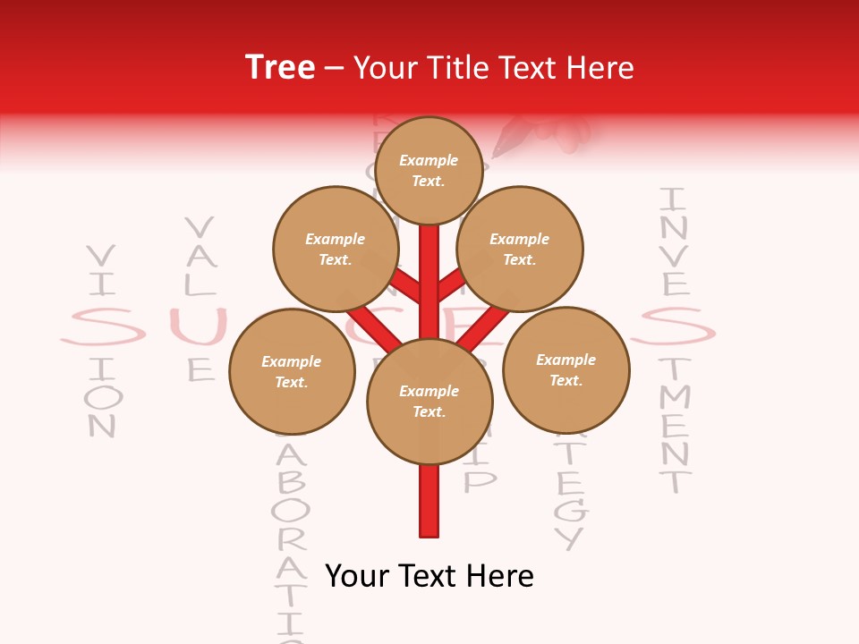 Value Word Text PowerPoint Template