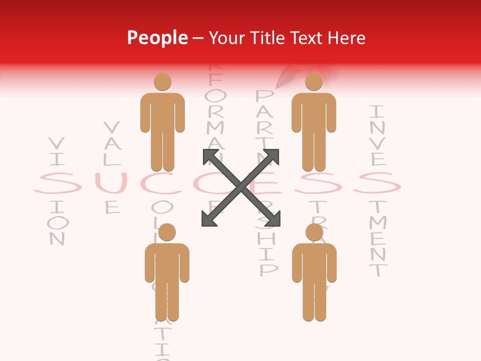 Value Word Text PowerPoint Template