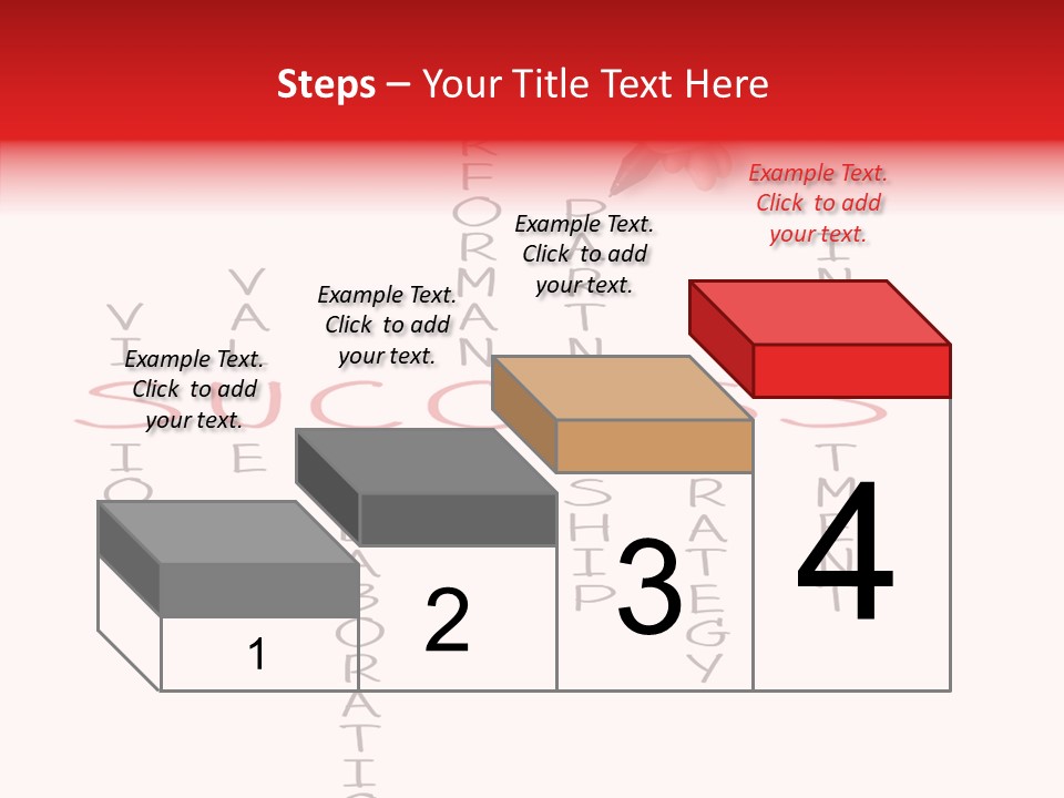 Value Word Text PowerPoint Template