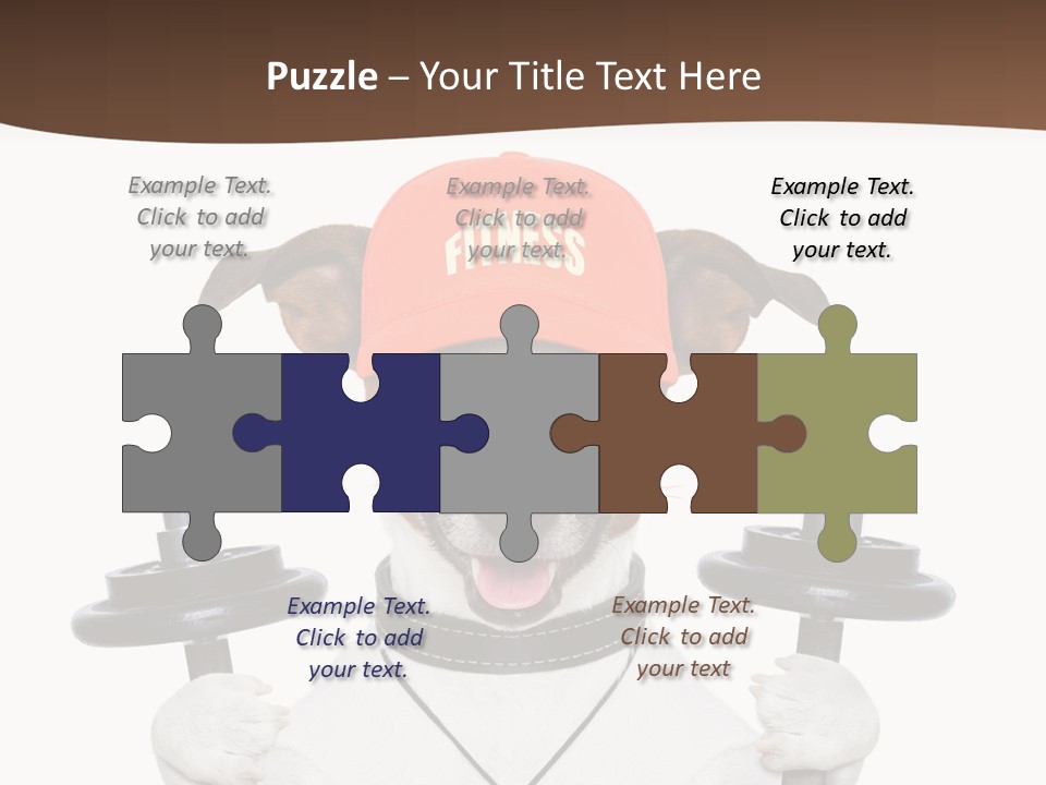 Animal Terrier Exercise PowerPoint Template