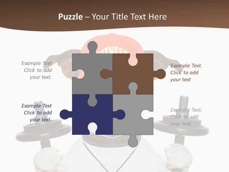 Animal Terrier Exercise PowerPoint Template