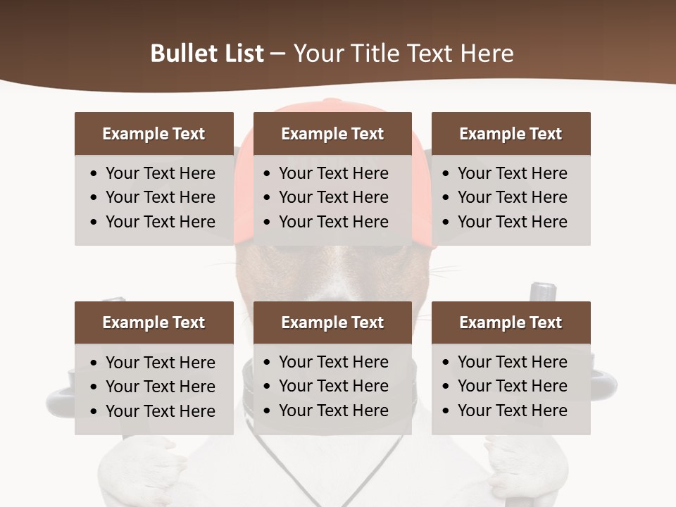 Animal Terrier Exercise PowerPoint Template