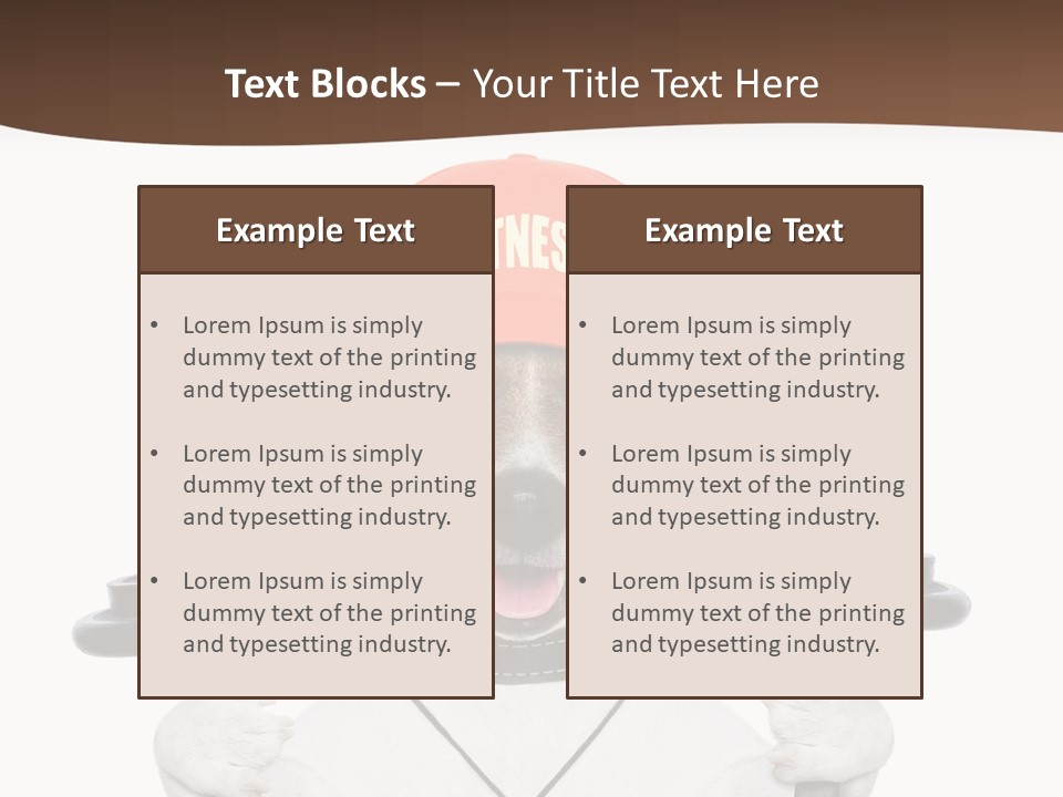 Animal Terrier Exercise PowerPoint Template
