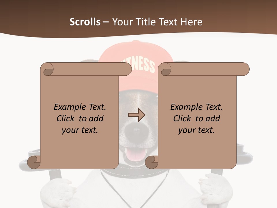 Animal Terrier Exercise PowerPoint Template