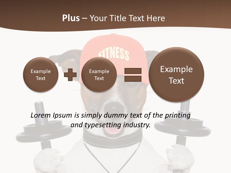 Animal Terrier Exercise PowerPoint Template