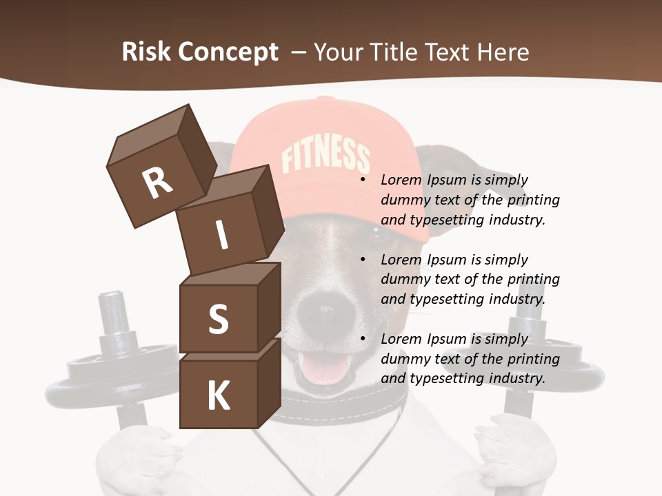 Animal Terrier Exercise PowerPoint Template