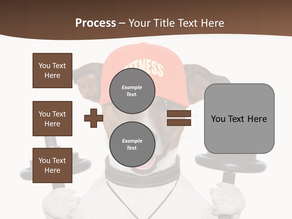 Animal Terrier Exercise PowerPoint Template