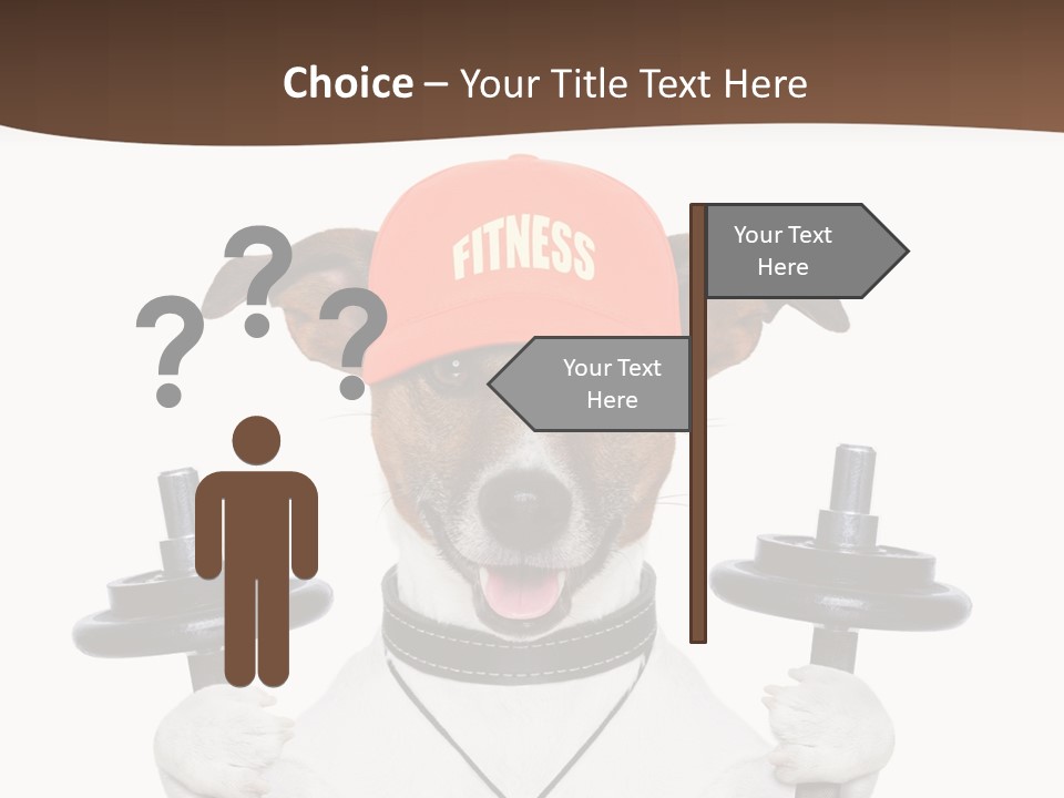 Animal Terrier Exercise PowerPoint Template