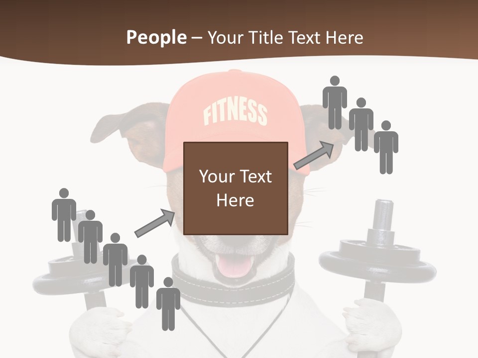 Animal Terrier Exercise PowerPoint Template