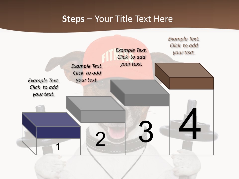 Animal Terrier Exercise PowerPoint Template