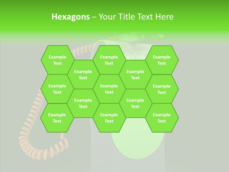 Diesel Environmental Recycling PowerPoint Template