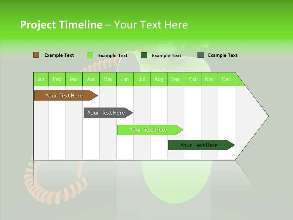Diesel Environmental Recycling PowerPoint Template