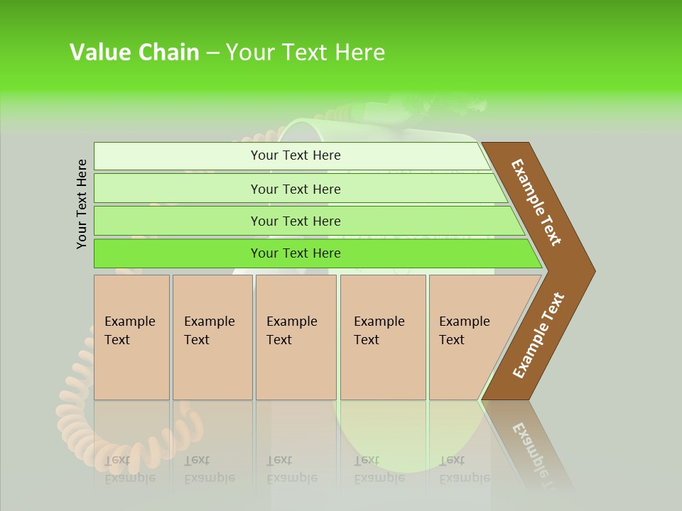 Diesel Environmental Recycling PowerPoint Template