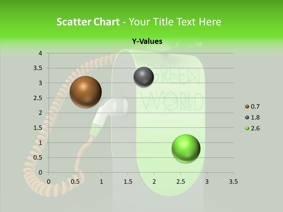Diesel Environmental Recycling PowerPoint Template
