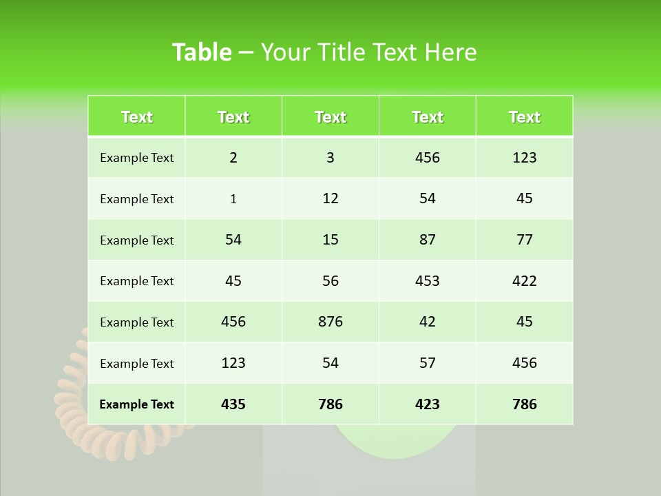 Diesel Environmental Recycling PowerPoint Template