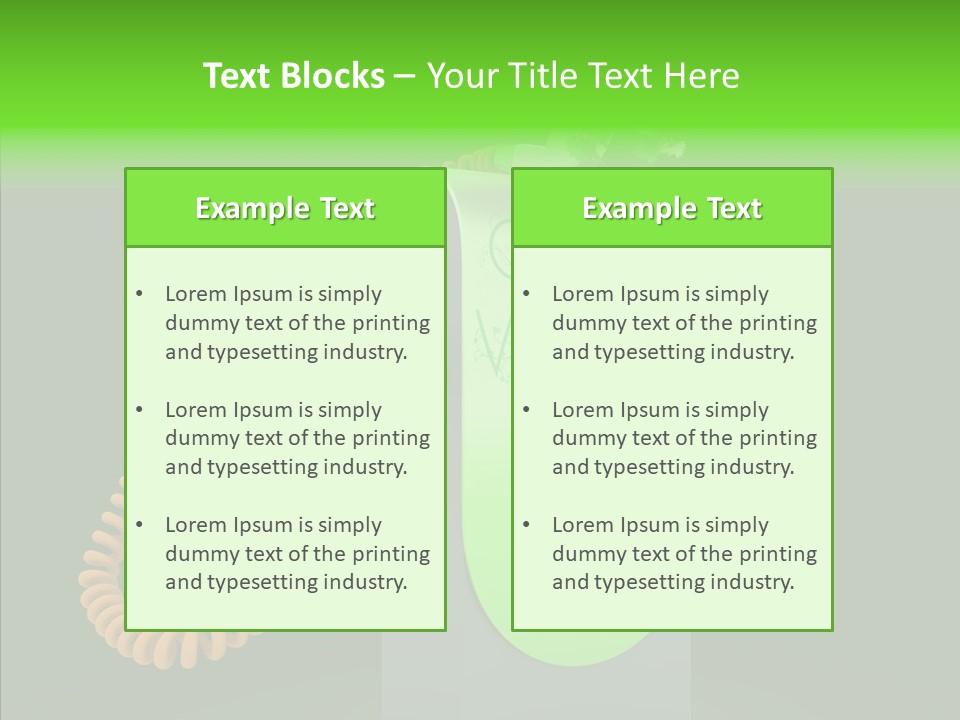 Diesel Environmental Recycling PowerPoint Template