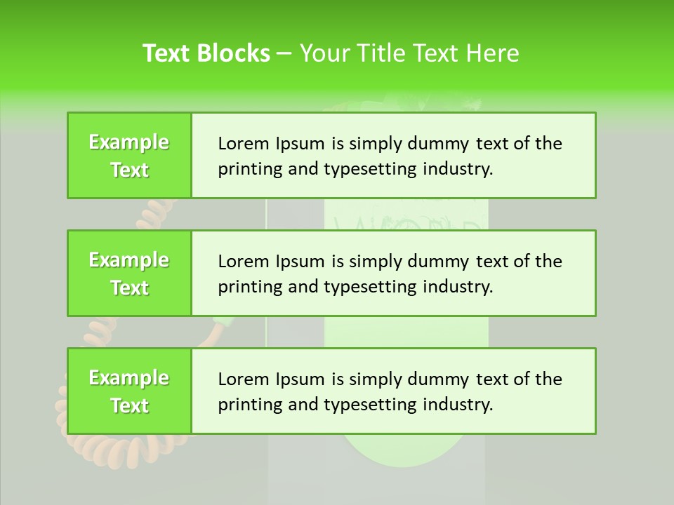 Diesel Environmental Recycling PowerPoint Template