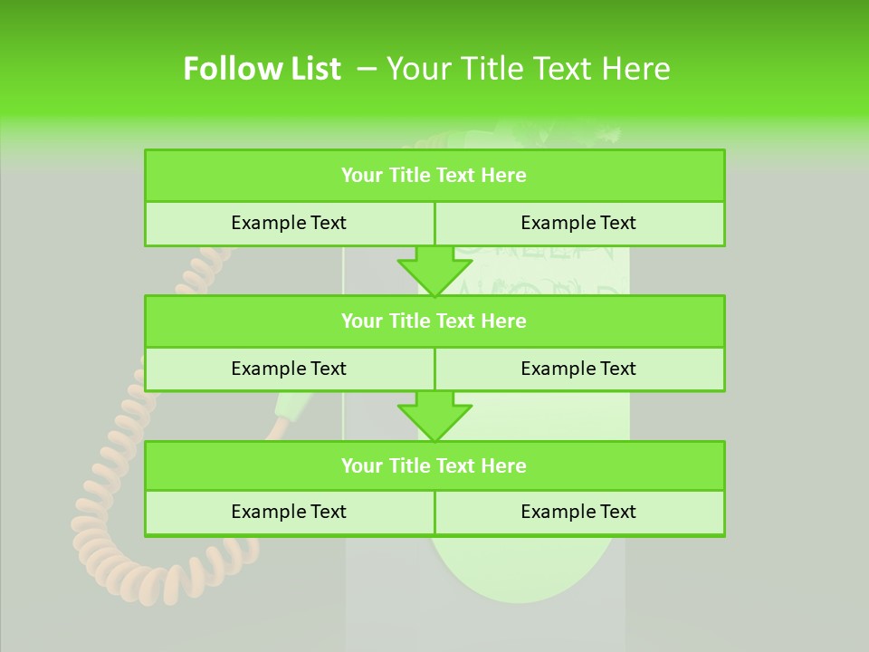 Diesel Environmental Recycling PowerPoint Template