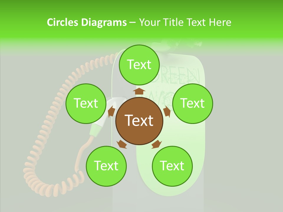 Diesel Environmental Recycling PowerPoint Template