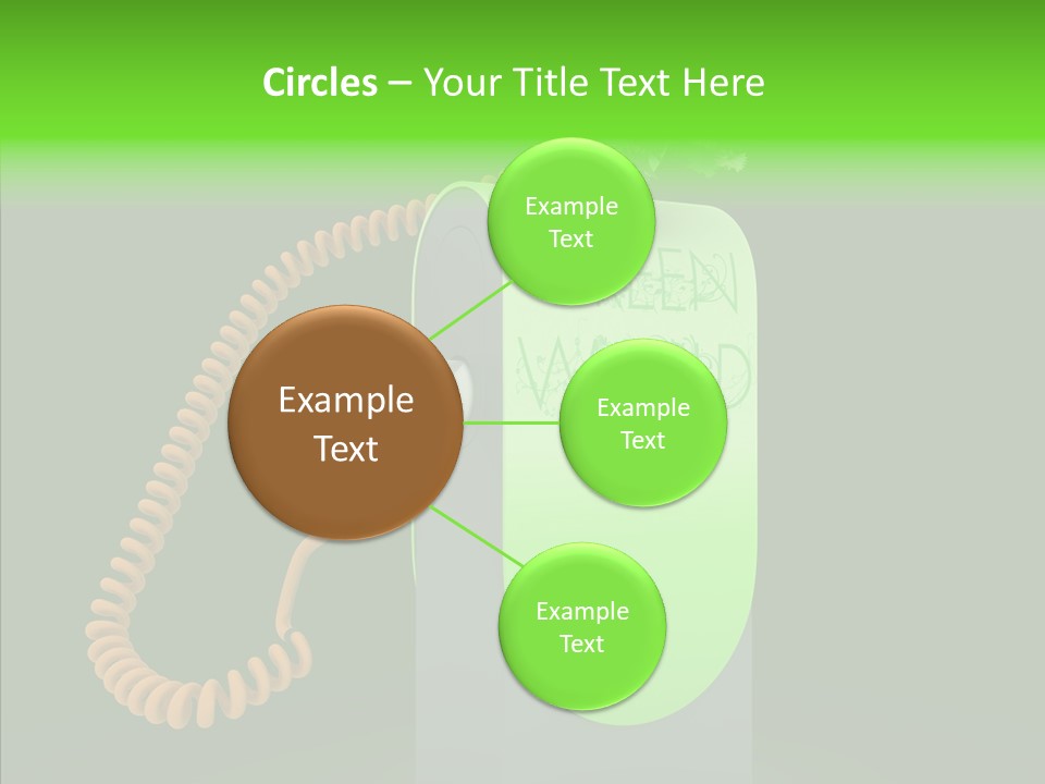 Diesel Environmental Recycling PowerPoint Template