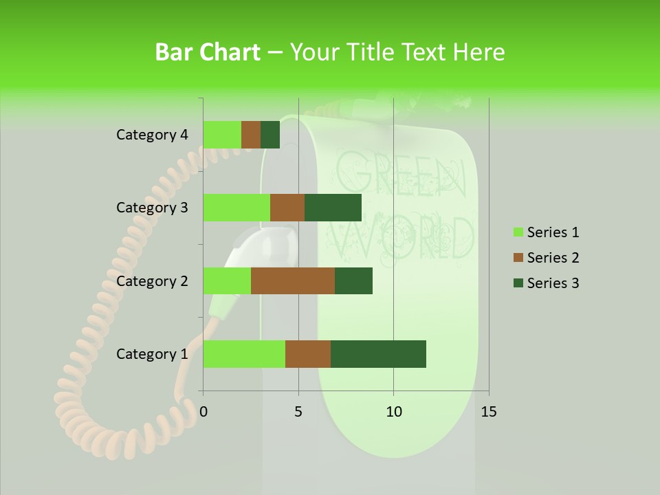 Diesel Environmental Recycling PowerPoint Template