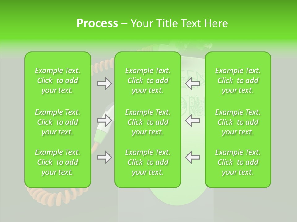 Diesel Environmental Recycling PowerPoint Template