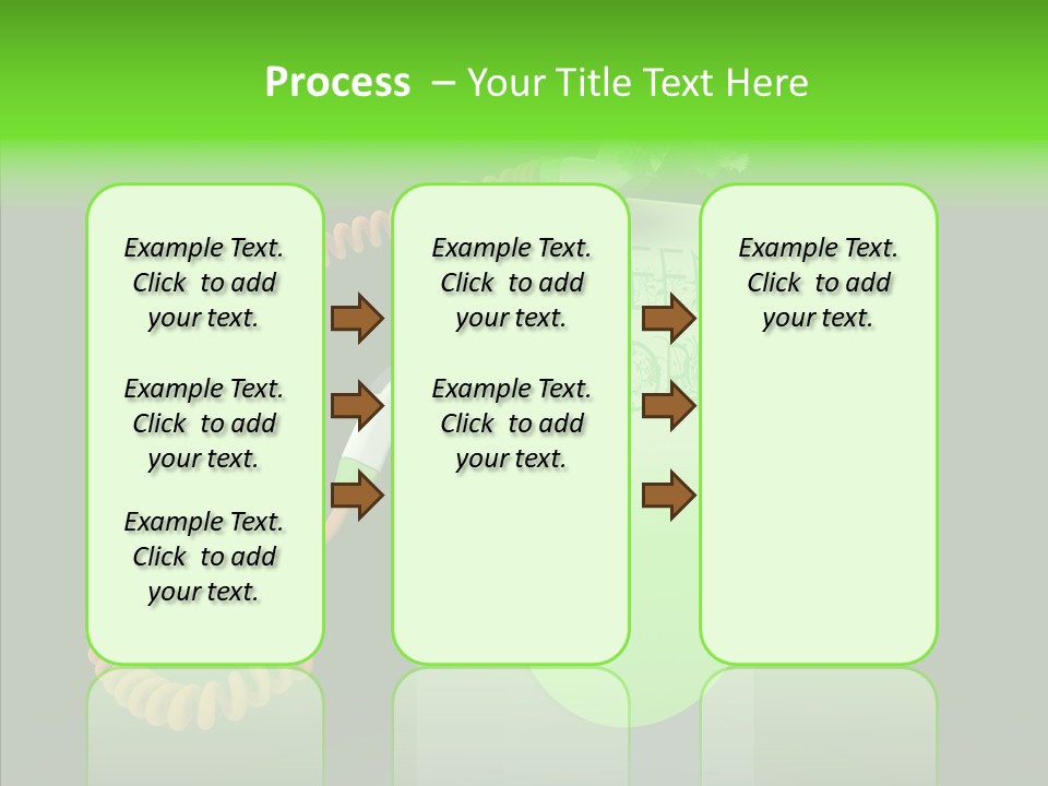 Diesel Environmental Recycling PowerPoint Template