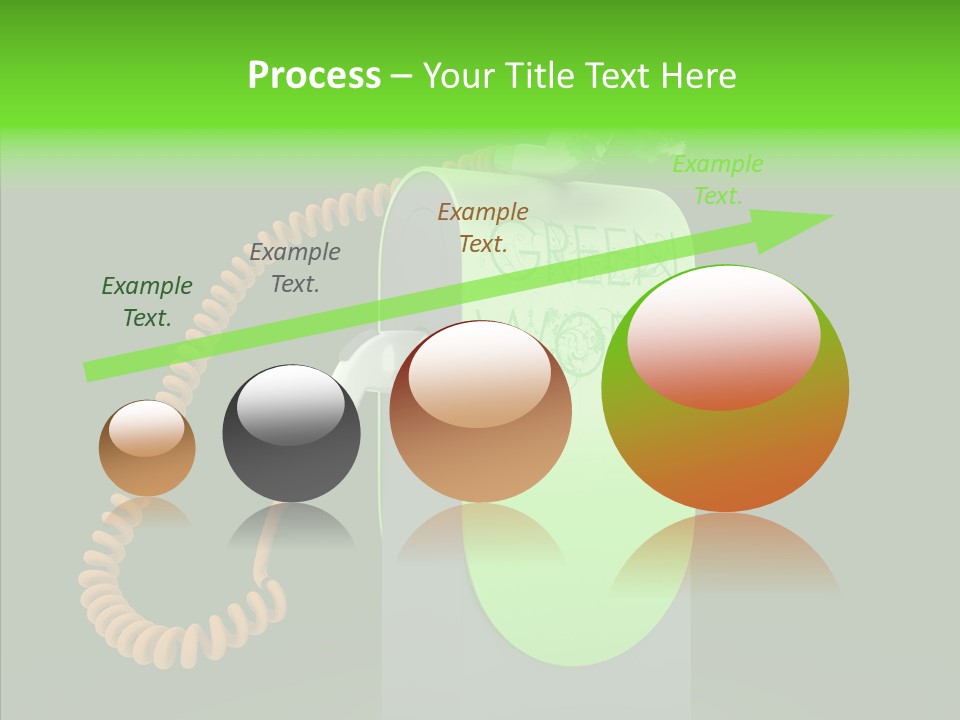 Diesel Environmental Recycling PowerPoint Template