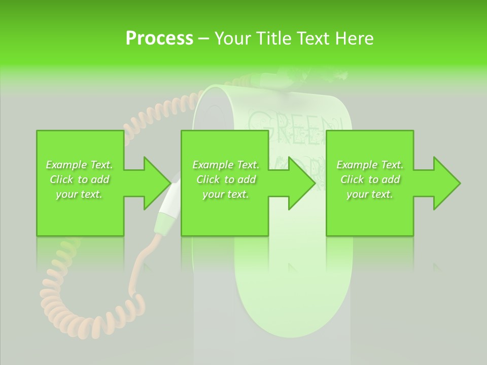 Diesel Environmental Recycling PowerPoint Template