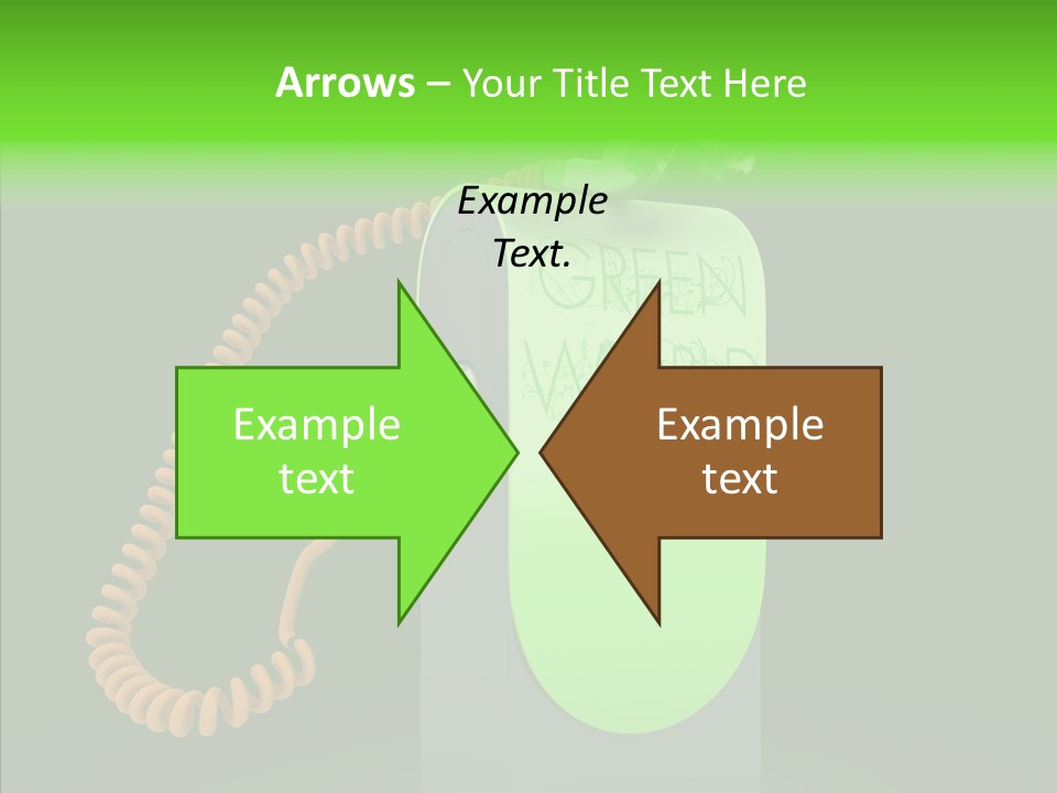 Diesel Environmental Recycling PowerPoint Template