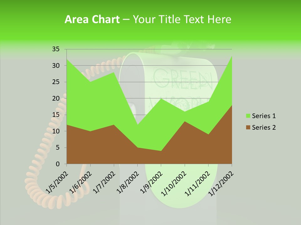 Diesel Environmental Recycling PowerPoint Template