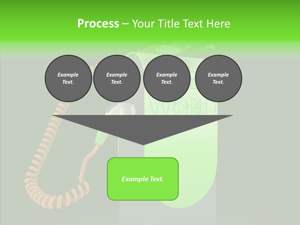 Diesel Environmental Recycling PowerPoint Template