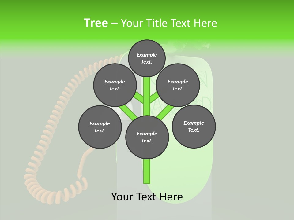 Diesel Environmental Recycling PowerPoint Template