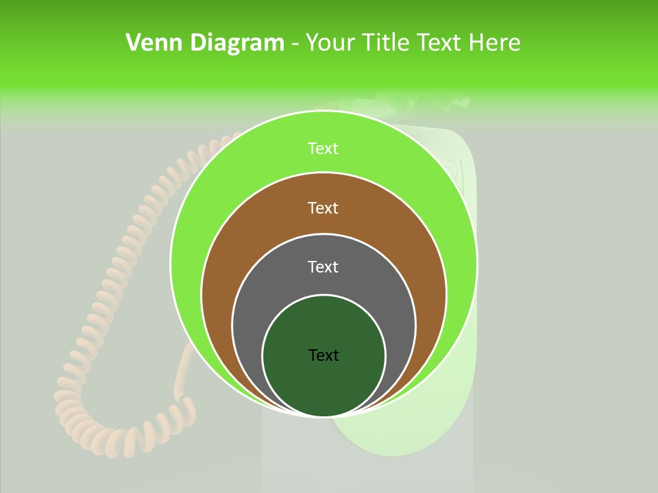 Diesel Environmental Recycling PowerPoint Template