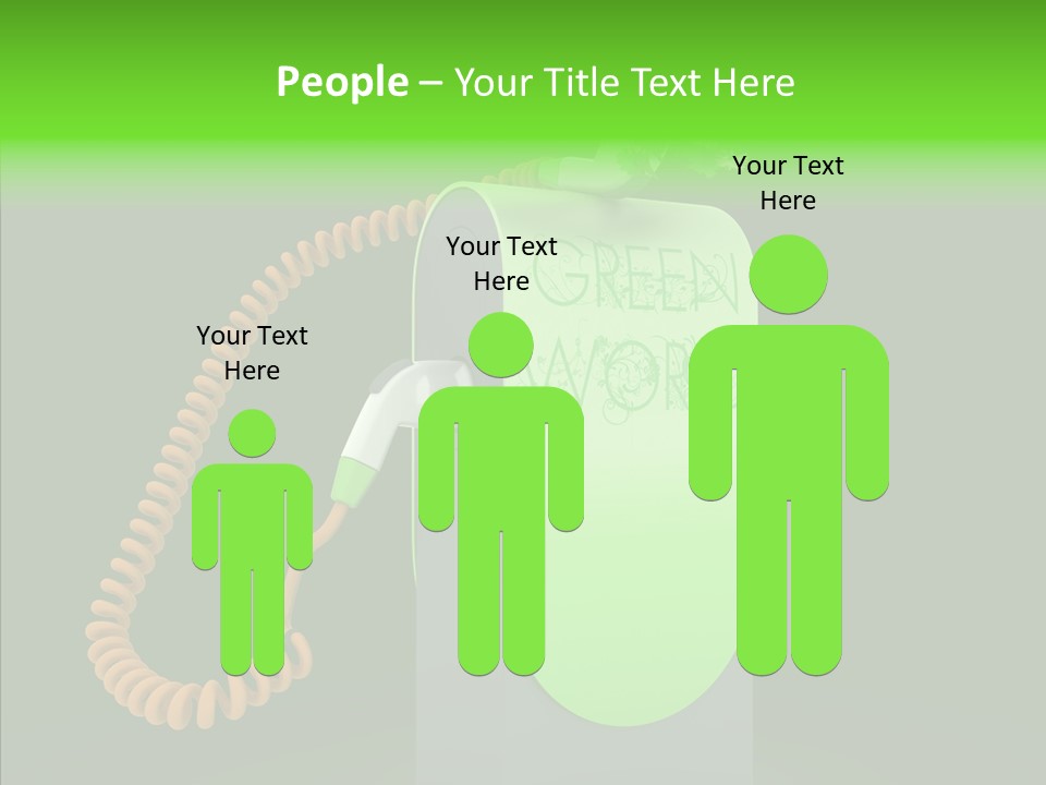 Diesel Environmental Recycling PowerPoint Template