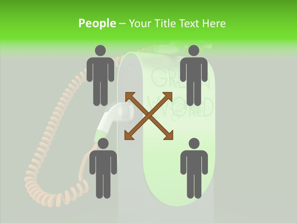 Diesel Environmental Recycling PowerPoint Template