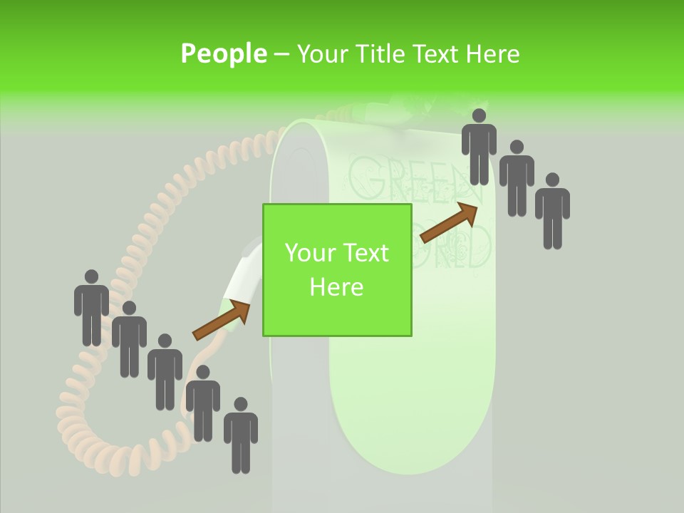 Diesel Environmental Recycling PowerPoint Template