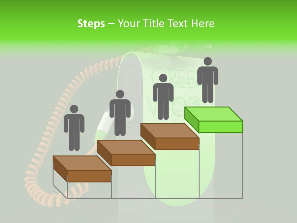 Diesel Environmental Recycling PowerPoint Template