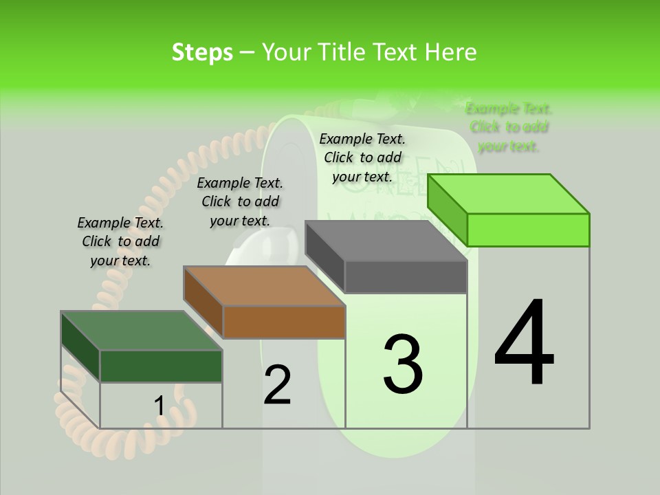 Diesel Environmental Recycling PowerPoint Template