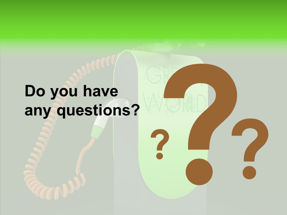 Diesel Environmental Recycling PowerPoint Template