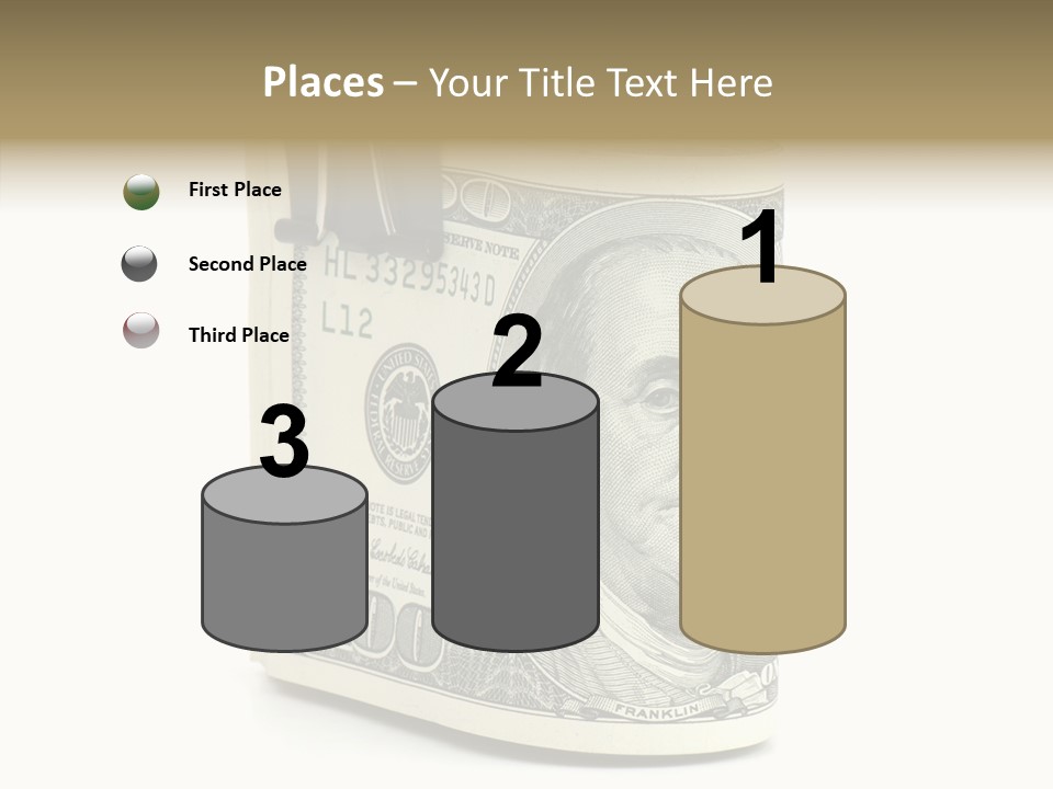 Stock Dollar Background PowerPoint Template