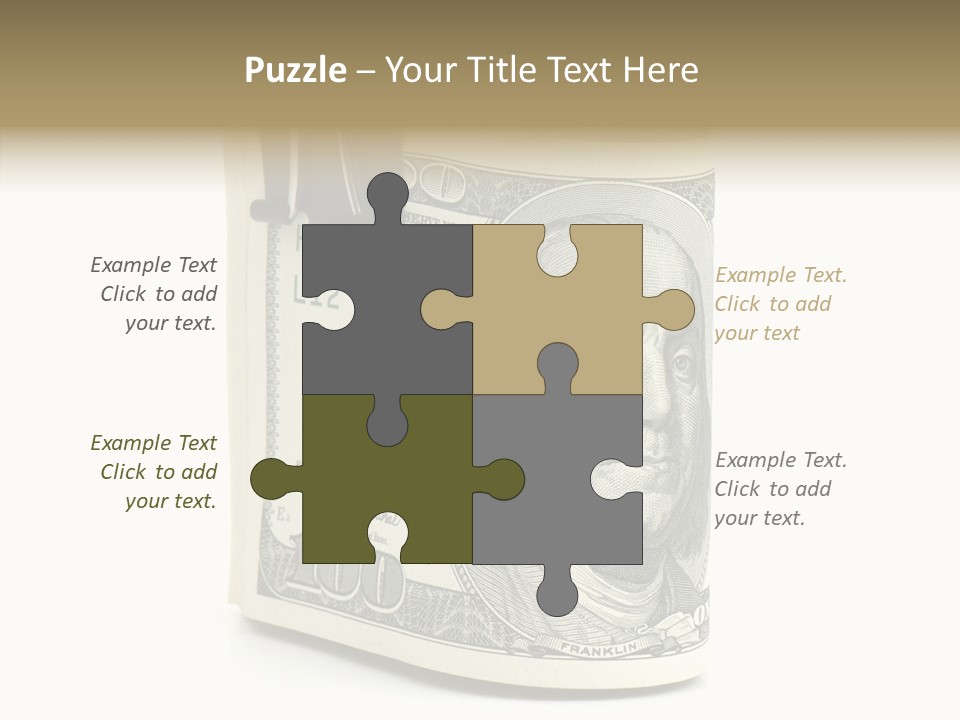 Stock Dollar Background PowerPoint Template