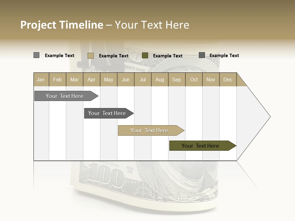 Stock Dollar Background PowerPoint Template